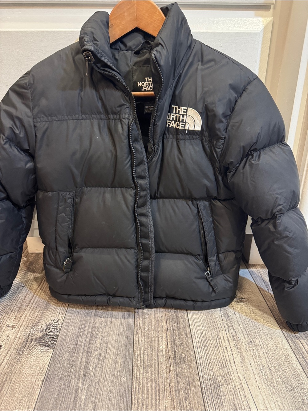 The North Face Kids Black Puffy Down Coat